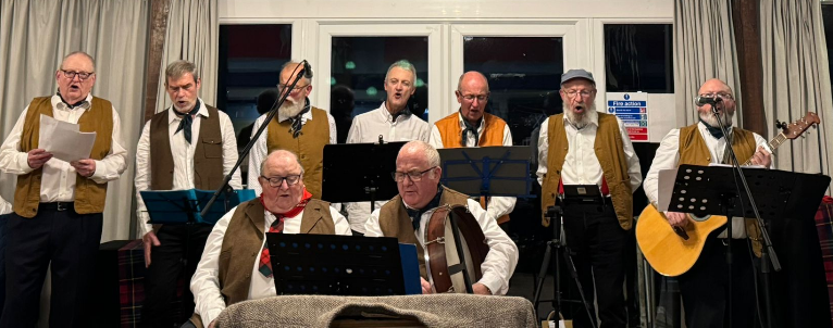 Burns night at AYC 